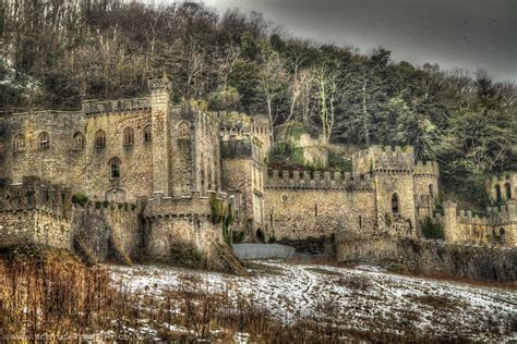 Snowy Castle HDR | Scott Cartwright Photography