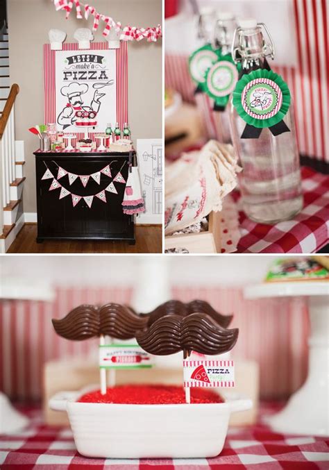 1000+ images about Pizza Party on Pinterest | Favor boxes, Chef hats and Pizza boxes