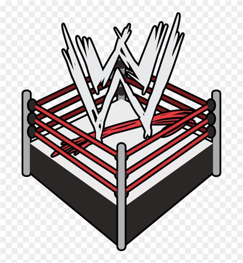 Wrestling Ring Clipart - Wrestler Ring Logo Png - Free Transparent - Clip Art Library