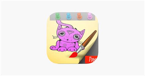 ‎Kitty and Cat Coloring Book Game : Basic Start on the App Store