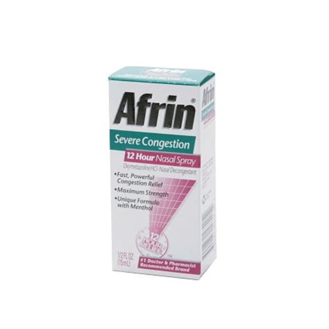 Afrin 12 Hour Nasal Spray Reviews 2019