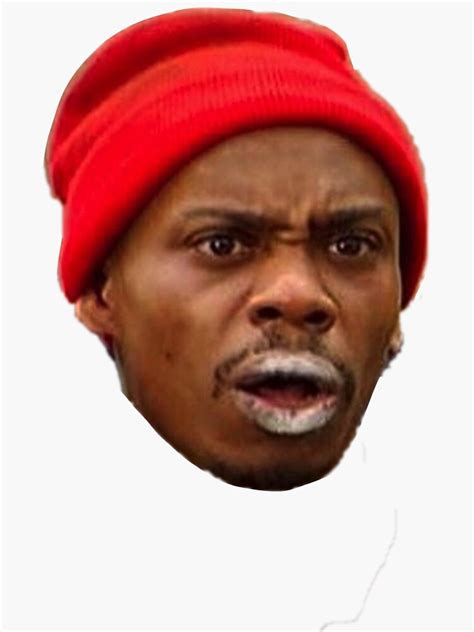 "Dave Chappelle Tyrone Biggums" Sticker for Sale by aidanrodino | Redbubble