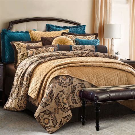 HiEnd Accents 4 PC Loretta Bedding Set, Super Queen - Multi - Walmart ...