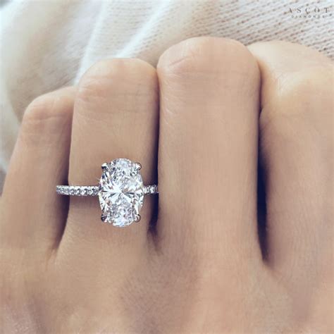 2 ct Oval Diamond Solitaire Engagement Ring – Ascot Diamonds