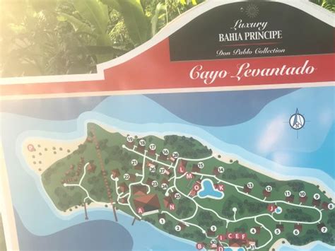 Map of resort - Picture of Luxury Bahia Principe Cayo Levantado - TripAdvisor