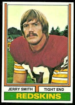 1974 Topps Football Card #6: Jerry Smith