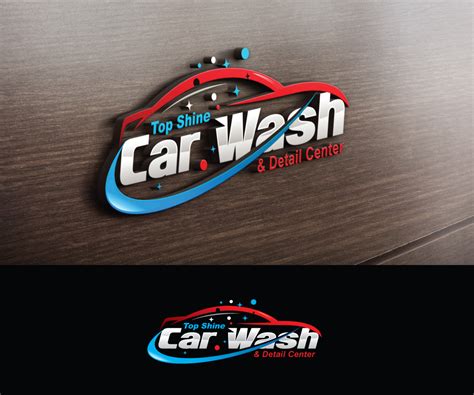 Car Wash Logo Design : Premium Vector | Car wash logo design ...