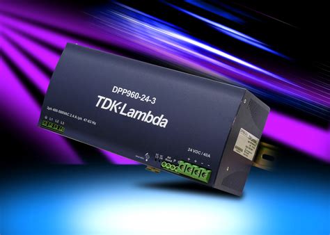 Switch Mode Power Supply Solutions from TDK-Lambda