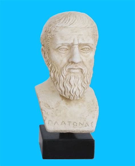 Plato the Philosopher Bust - Western Philosophy Founder - Teacher of ...