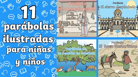 11 parábolas de Jesús para niños listas para descargar