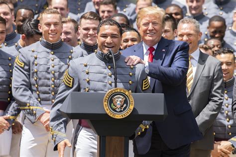 Army football reclaims Commander-in-Chief's Trophy at White House ...