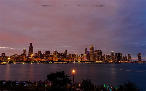 Adler Planetarium Skyline view, Chicago, USA