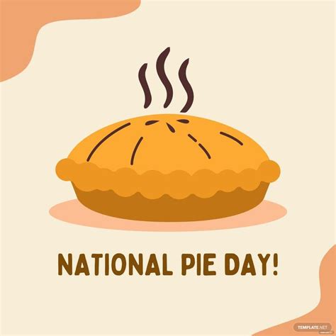 National Pie Day Illustration in Illustrator, PSD, EPS, SVG, PNG, JPG ...