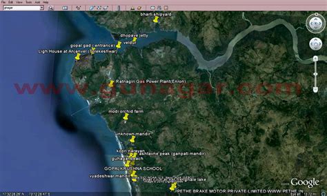 9999 | Guhagar map showing Bharti Shipyard at Usgaon. ( Chan… | Flickr