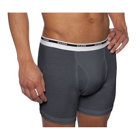 Gildan - Gildan Men's Premium Cotton Tagless Boxer Brief, 5-Pack - Walmart.com - Walmart.com