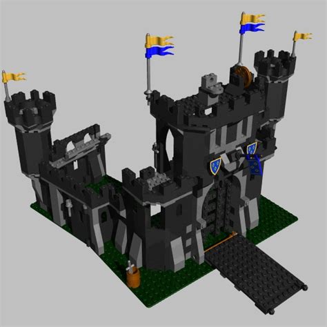 LEGO black castle by noreha | 3DOcean