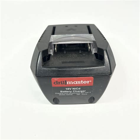 Original Drill Master 18V Nicd Battery Charger Only **NO POWER SUPPLY ...