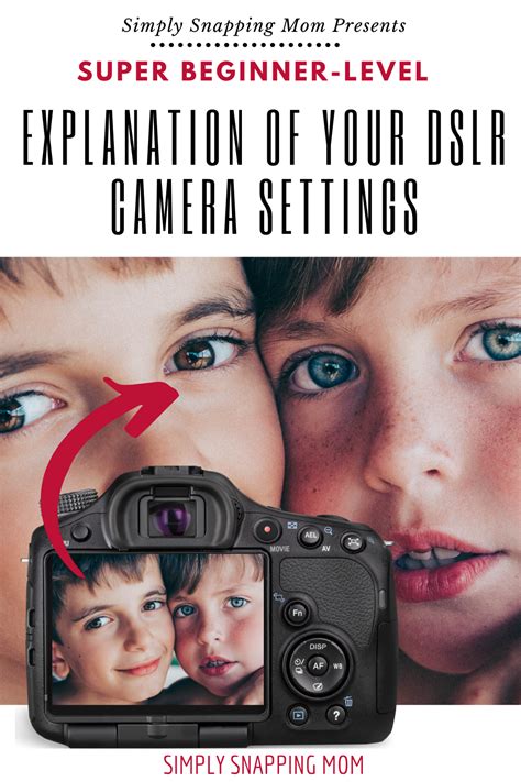 Crazy-Simple Photography Beginner's Guide to Camera Settings Basics ...