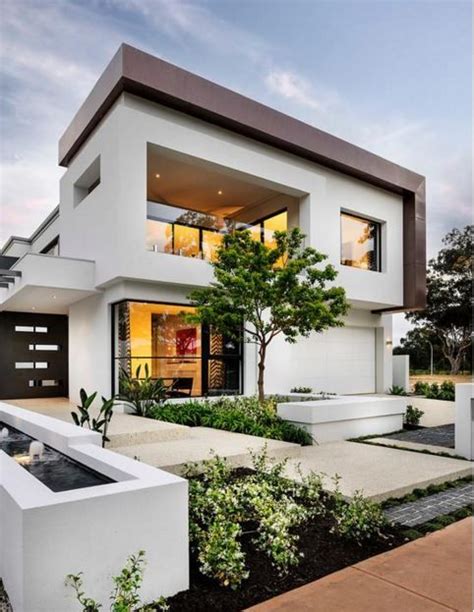 Fachadas de casas hermosas fotos Contemporary Exterior, Modern House Exterior, Contemporary ...