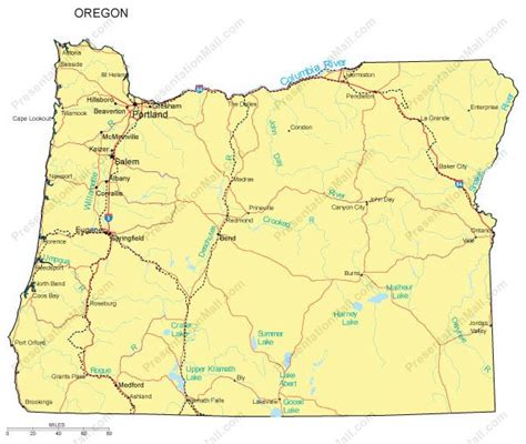 Oregon Map