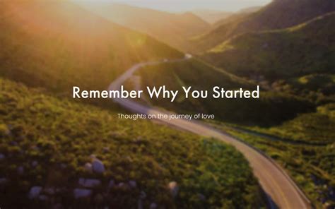 Download Remember Why You Started Wallpaper | Wallpapers.com