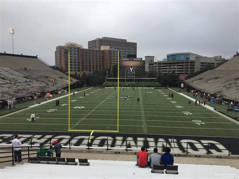 Section L at Vanderbilt Stadium - RateYourSeats.com