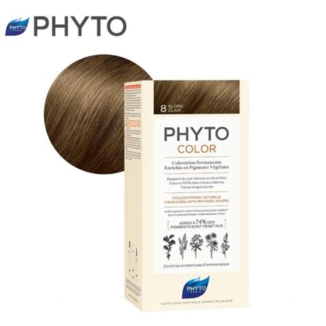 Buy Phyto Hair Color 8 Light Blonde - delivered by Mezzan Pharmacy - within 2 Hours | توصيل ...