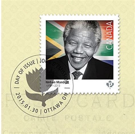 Nelson Mandela stamp unveiled by Canada Post | CBC News