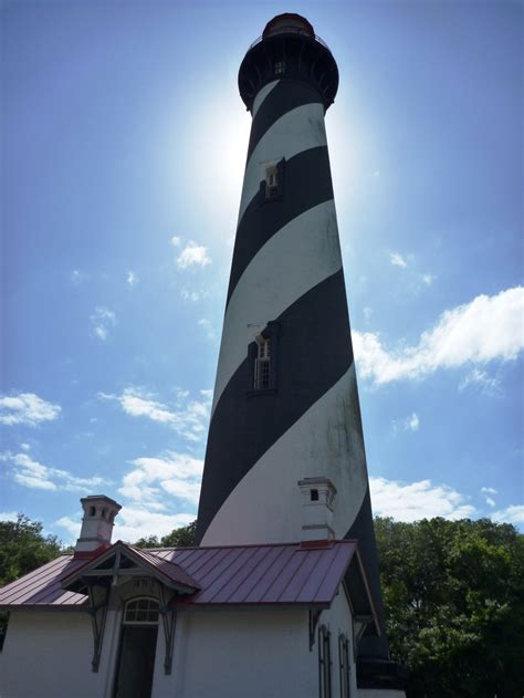 St. Augustine Lighthouse, located on the north end of Anastasia Island ...