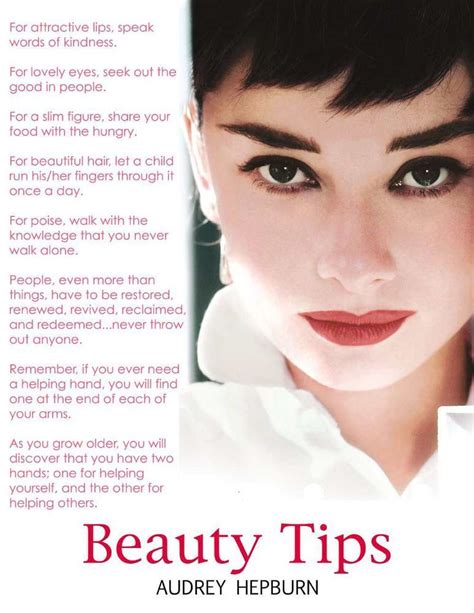 Audrey Hepburn's Beauty Tips ! - Classic Movies Fan Art (10046486) - Fanpop