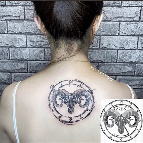 10 Stunning Zodiac Aries Tattoo Designs That'll Make You Click!