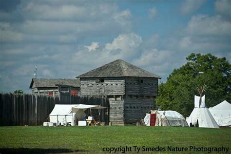 Old Fort at Fort Madison Iowa