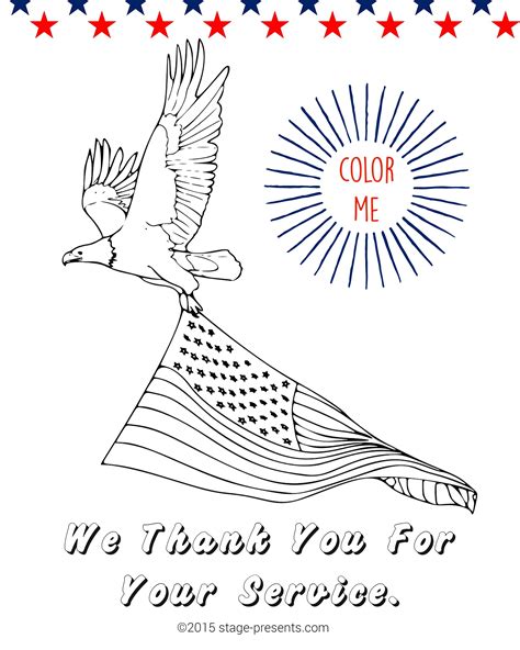 Printable Veterans Day Coloring Pages