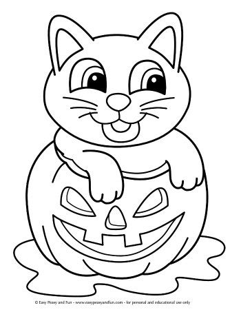 Halloween Coloring Pages - Many Free Printable Sheets - Easy Peasy and Fun