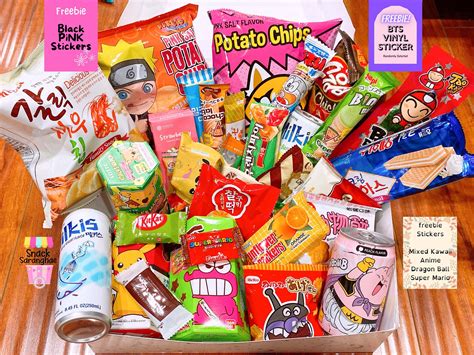 52 PC Asian Snacks W/ Drinks - Etsy UK