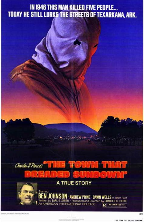 The Town That Dreaded Sundown Movie Posters From Movie Poster Shop