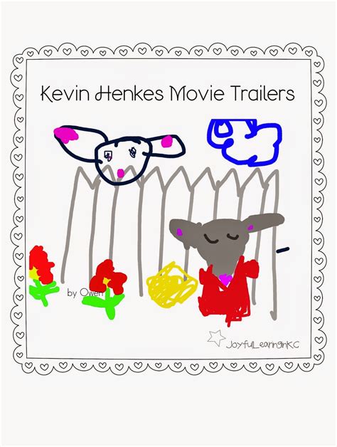 Joyful Learning In KC: Kevin Henkes Books