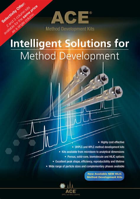 Intelligent Solutions for HILIC Method Development – New ACE HILIC ...