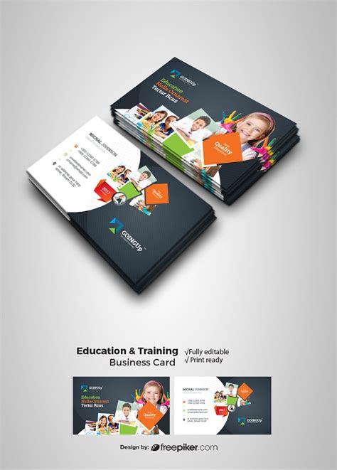 school business card design - Google Search | Business card design, Card design, Cards