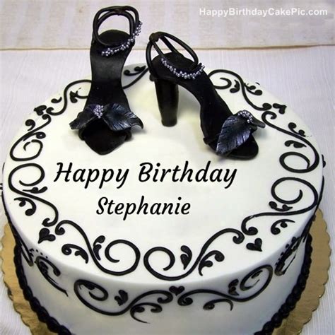 ️ Fashion Happy Birthday Cake For Stephanie