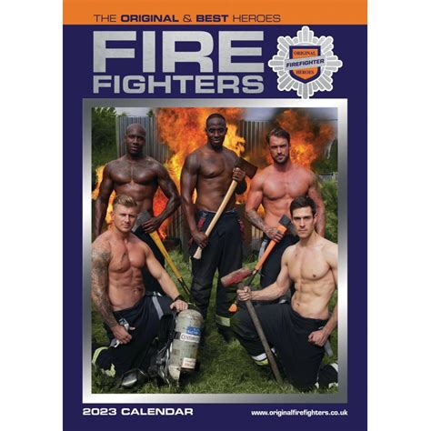 Firefighters A3 Calendar 2023