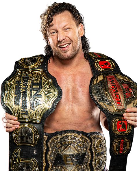 Kenny Omega AEW Impact World Champion Render by rojopt on DeviantArt