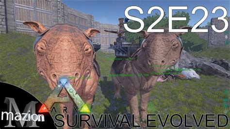 ARK: Survival Evolved - Taming a Paraceratherium (Paracer) with Zueljin! S2E23 Gameplay - YouTube