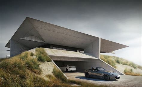 51 Brutalist House Exteriors That Will Make You Love Concrete ...