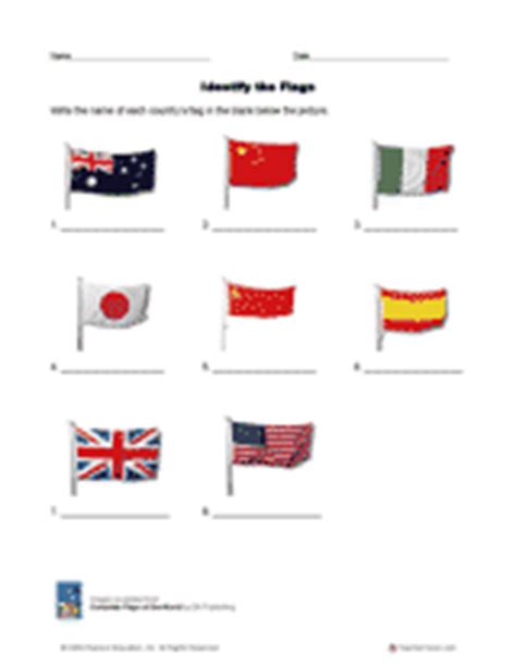 Identify the Flags - TeacherVision