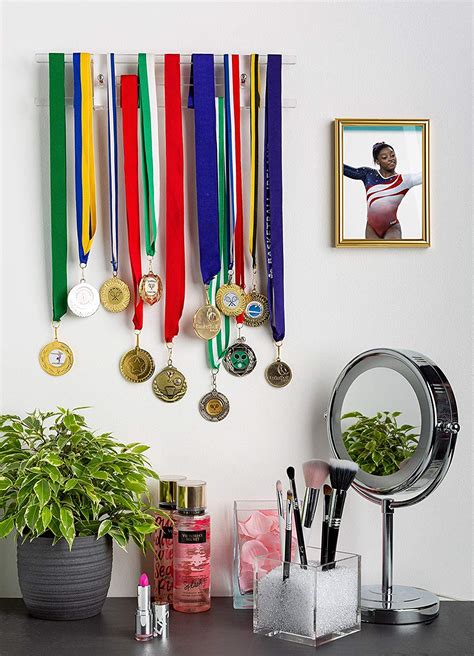 Acrylic Medal Holder- Can Hold up to 30 or More Medals!