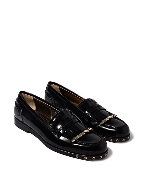 Lyst - Lanvin Womens Loafer Shoes in Black