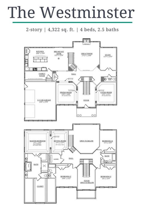 Westminster Homes Floor Plans - floorplans.click