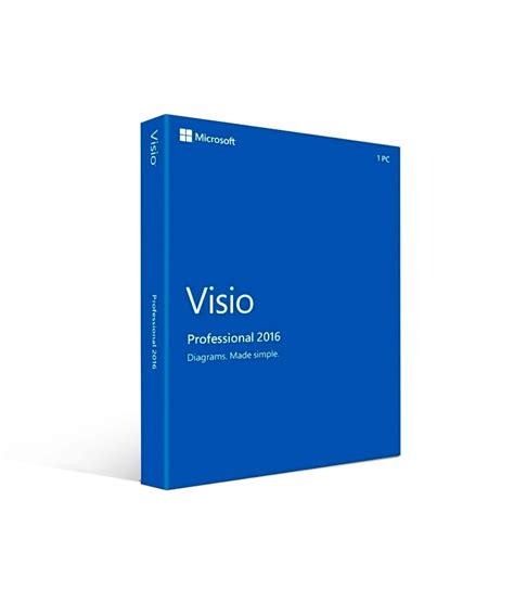 Microsoft Visio 2016 Professional (1pc) - Buy Visio 2016