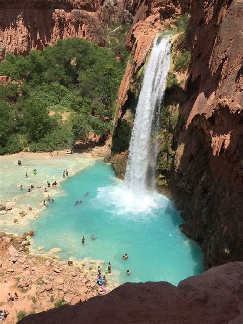 If you can take the heat, a Havasu Falls hike is worth the haul - The Boston Globe